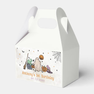 Halloween 1st Birthday Party Favour Box
