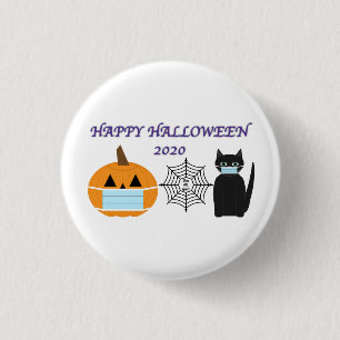 Halloween 2020 3 cm round badge