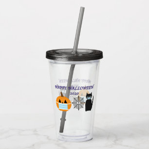 Halloween 2020 acrylic tumbler