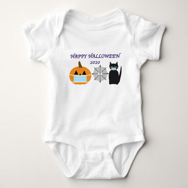 Halloween 2020 baby bodysuit (Front)