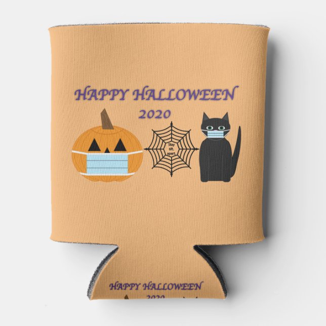 Halloween 2020 can cooler (Front)