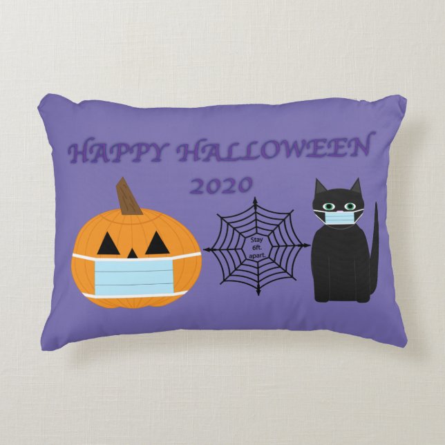 Halloween 2020 decorative cushion (Front)