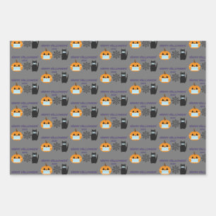 Halloween 2020 wrapping paper sheet
