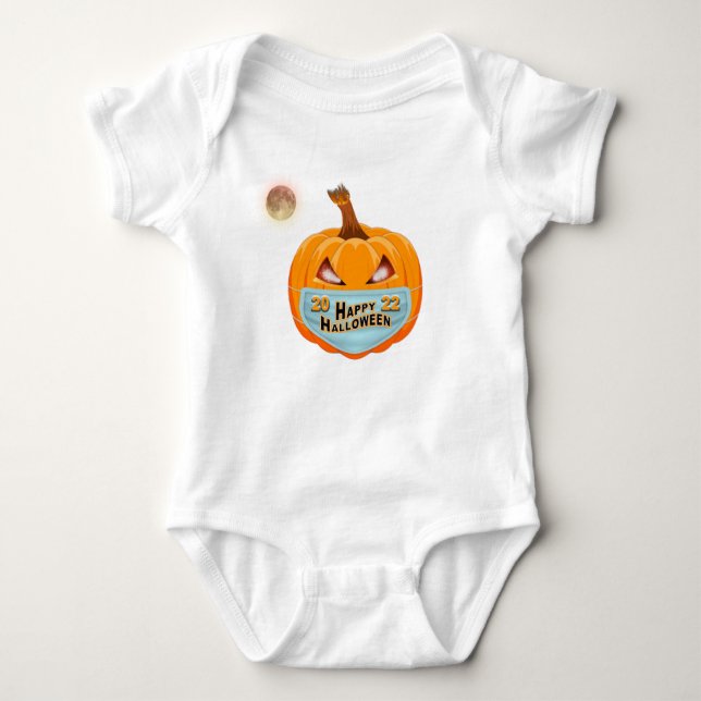 Halloween 2022 baby bodysuit (Front)