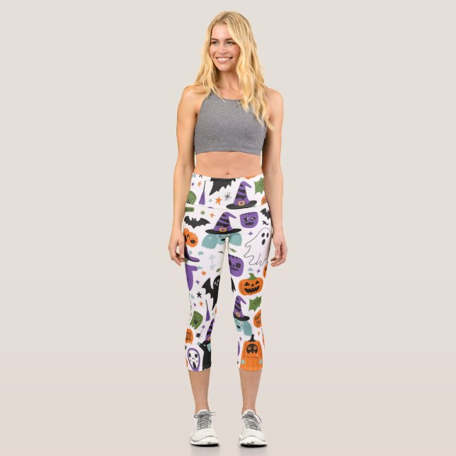 Halloween 2024 capri leggings (Front)