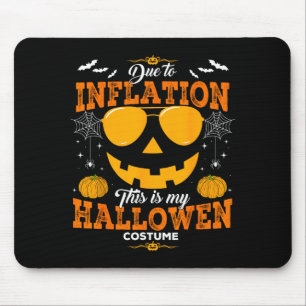 Halloween 2025 Funny Pumpkin Spooky Costume Mouse Pad