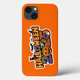Halloween 2025 Magic – Festive Pumpkin iPhone 13 Case