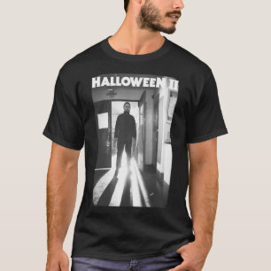 Halloween 2 Michael Myers Faded Poster Long Sleeve T-Shirt
