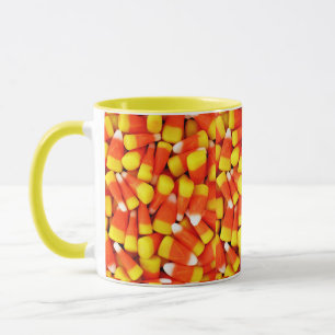 HALLOWEEN 3 D CANDY CORN MUG