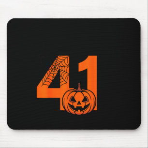 Halloween 41 Forty One Four Meme Slang Birthday 41 Mouse Pad