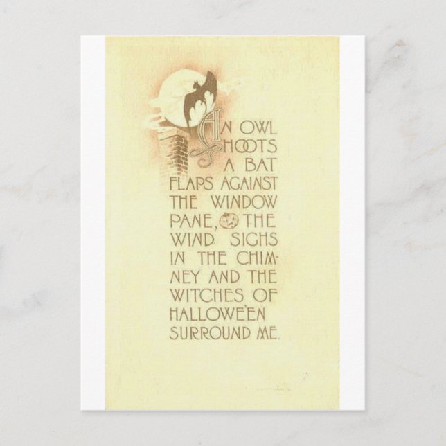 HALLOWEEN-43 POSTCARD (Front)