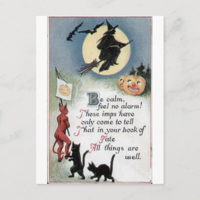 HALLOWEEN-53 POSTCARD (Front)