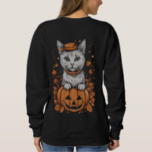 Halloween 6 kitty, jack-o-lantern, gift, kitten