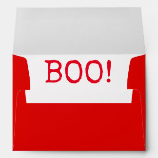 Halloween A7 Greeting Card Envelope/BOO! Envelope