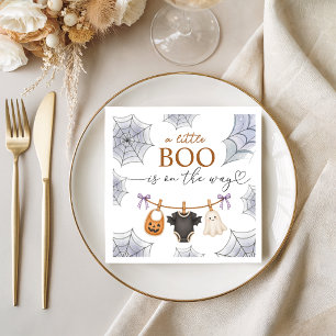 Halloween A Little Boo Baby Shower Napkins
