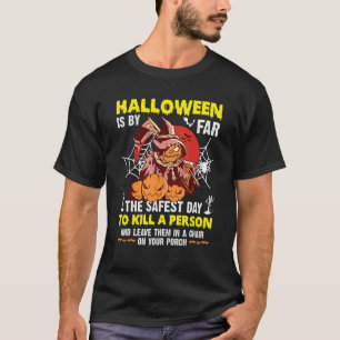 Halloween Accessories Halloween Mask Trick Or Trea T-Shirt