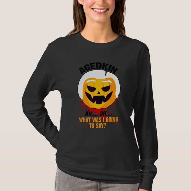 Halloween Accessories Halloween Mask Trick Or Trea T-Shirt (Front)