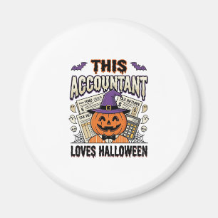 Halloween Accountant Funny Spooky Tax Season_1 Magnet