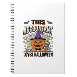 Halloween Accountant Funny Spooky Tax Season_1 Notebook