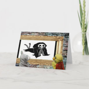 Halloween Adventure. Greeting Card