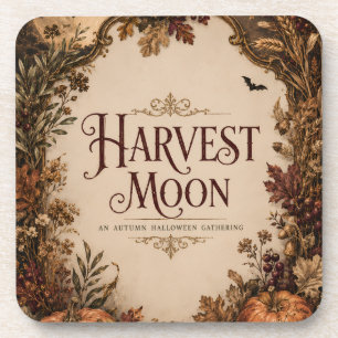 Halloween After Dark , Moody Candlelight Party Coaster