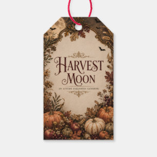 Halloween After Dark , Moody Candlelight Party Gift Tags