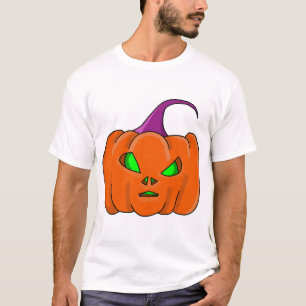 Halloween Alien Pumpkin T-Shirt