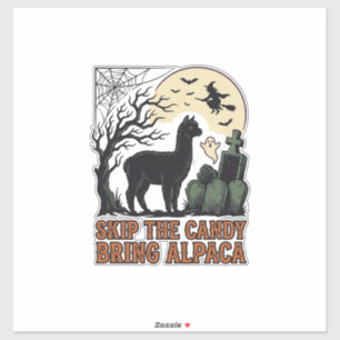 Halloween Alpaca Shirt Cute Spooky Vintage Animal