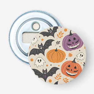 Halloween and autumn pattern bottle opener
