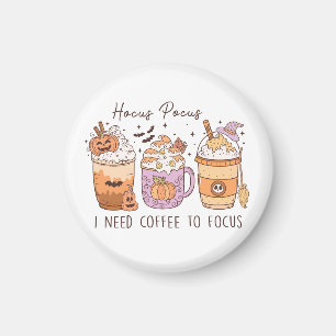 Halloween and Coffee Magnet