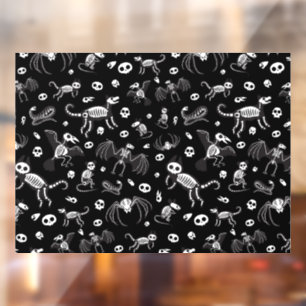 Halloween Animal Bats Dogs Cats Spiders Skeletons