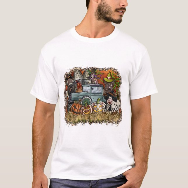 Halloween Animal T-Shirt (Front)