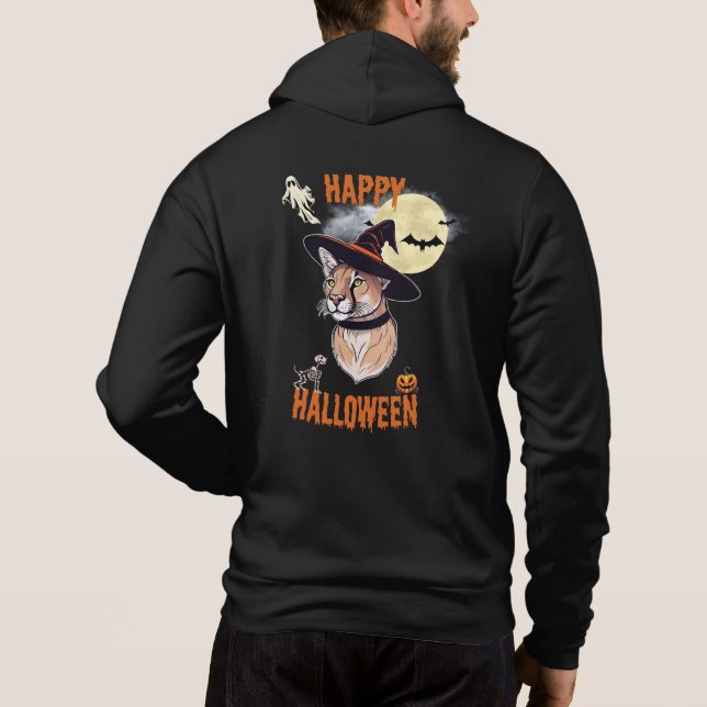 halloween animals hoodie (Back)