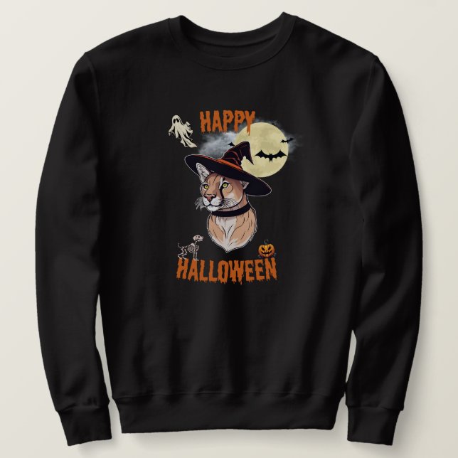 halloween animals sweatshirt (Design Front)