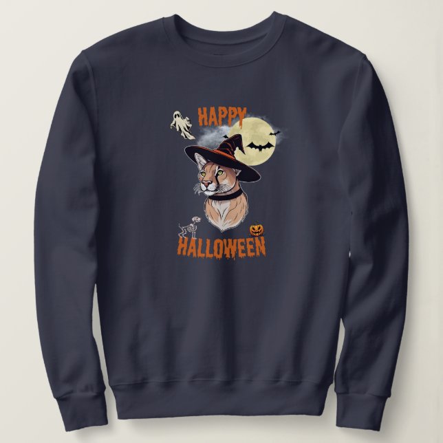 halloween animals sweatshirt (Design Front)