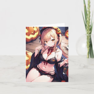Halloween Anime E Card
