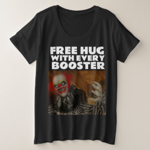 HALLOWEEN ANTI-VAX EVIL CLOWN T-SHIRTS T-SHIRT