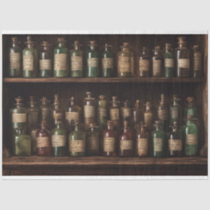 Halloween Apothecary Bottles Witch Outlander Tissue Paper