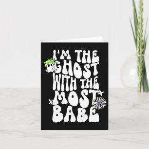 Halloween Apparel Card
