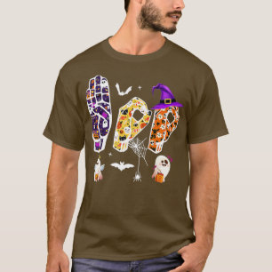 Halloween ASL, Hand Sign Language Boo Ghost Deaf P T-Shirt
