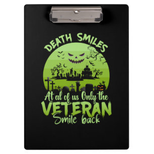 Halloween At Al Of Us Only The Veteran Smile Back Clipboard