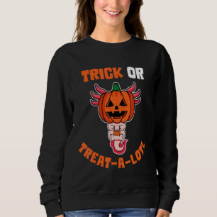 Halloween Axolotl Shirt Trick Or Treat Axolotl Cos