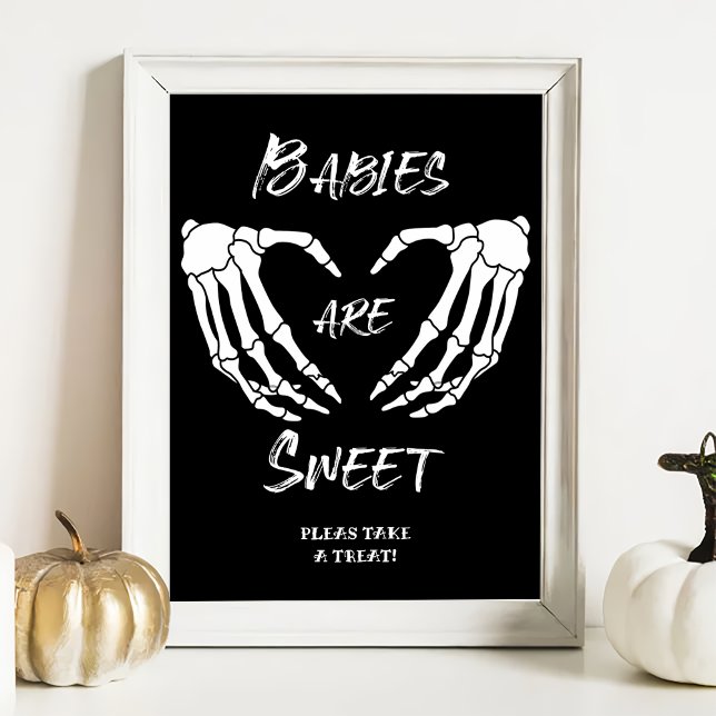 Halloween Babies Are Sweet Baby Shower Game Poster (Creator Uploaded)