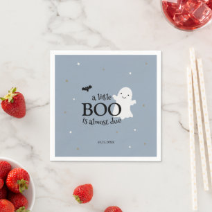 Halloween Baby Boy Shower Napkin