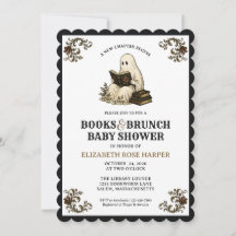 Halloween Baby Shower A New Chapter Vintage Ghost