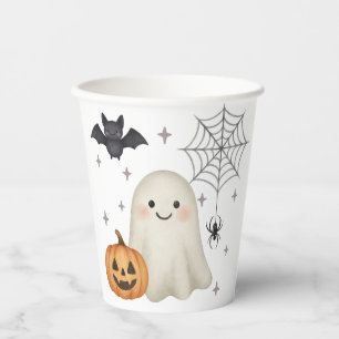 Halloween Baby Shower Decor Paper Cups