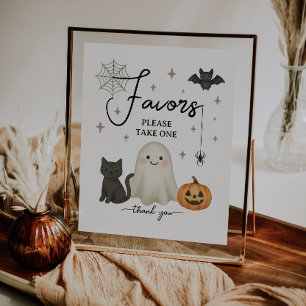 Halloween Baby Shower Favours Budget Flyer