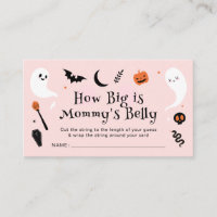 Halloween Baby Shower Girl How Big is Her Belly