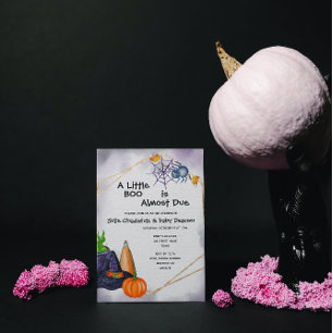 Halloween Baby Shower Invitation