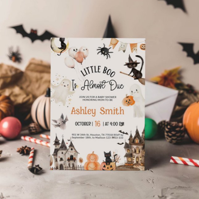 Halloween Baby Shower Invitation (Creator Uploaded)